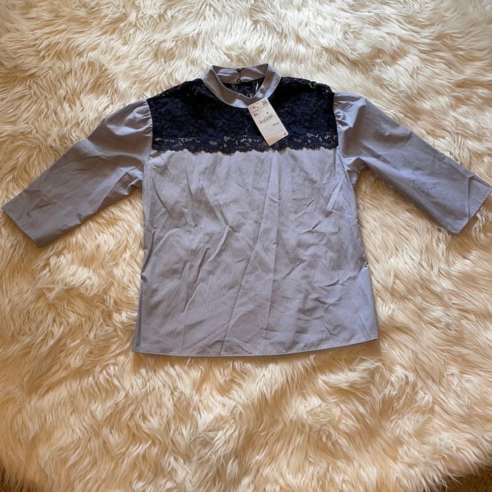 NWT Zara Basic Collection Shirt.